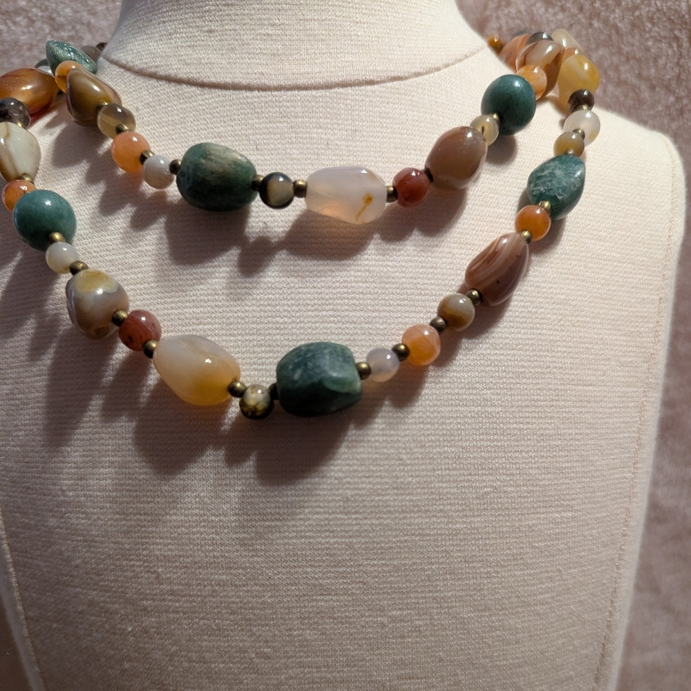 Natural Stone Necklace